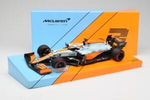 McLaren MCL35M #3 D. Ricciardo Monaco GP 2021 Minichamps 1:18 533212403 Kovina – slika 6 od 6