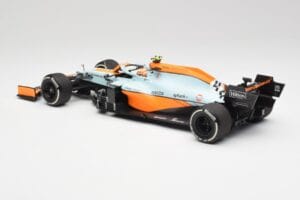 McLaren MCL35M #4 L. Norris Monaco GP 2021 Minichamps 1:18 530212404 Kovina – slika 5 od 7