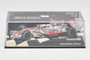 McLaren Mercedes MP4-23 #23 H. Kovalainen Showcar 2008 Minichamps 1:43 530084393 Kovina – slika 5 od 5