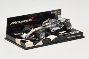 McLaren MP4-20 Mercedes A. Wurz F1 2005 Minichamps 1:43 530054355 Kovina – slika 2 od 5