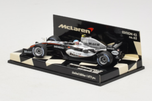 McLaren MP4-20 Mercedes A. Wurz F1 2005 Minichamps 1:43 530054355 Kovina – slika 3 od 5