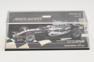 McLaren MP4-20 Mercedes A. Wurz F1 2005 Minichamps 1:43 530054355 Kovina – slika 4 od 5
