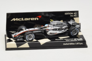 McLaren MP4-20 Mercedes A. Wurz F1 2005 Minichamps 1:43 530054355 Kovina