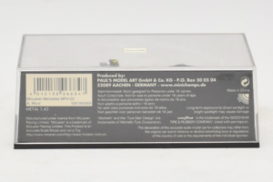 McLaren MP4-20 Mercedes A. Wurz F1 2005 Minichamps 1:43 530054355 Kovina – slika 5 od 5