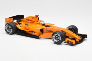 McLaren Mercedes MP4-20 G. Paffett F1 Test Car 2006 Minichamps 1:18 B66962342 Kovina – slika 4 od 6