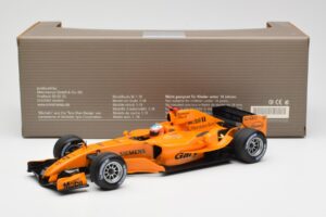 McLaren Mercedes MP4-20 G. Paffett F1 Test Car 2006 Minichamps 1:18 B66962342 Kovina – slika 6 od 6