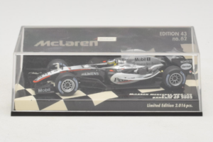 McLaren MP4-20 Mercedes P. de la Rosa F1 2005 Minichamps 1:43 530054315 Kovina – slika 4 od 5
