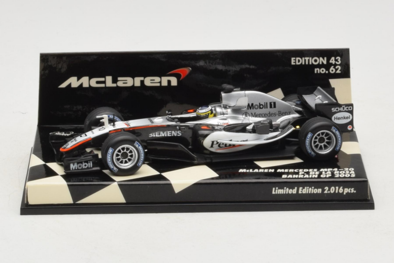 McLaren MP4-20 Mercedes P. de la Rosa F1 2005 Minichamps 1:43 530054315 Kovina