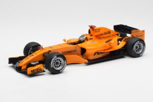 McLaren Mercedes MP4-20 P. de la Rosa F1 Test Car 2005 Minichamps 1:18 B66962343 Kovina