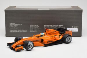 McLaren Mercedes MP4-20 P. de la Rosa F1 Test Car 2006 Minichamps 1:18 PEDRO001 Kovina – slika 6 od 6