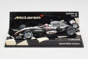 McLaren MP4-19B #6 K. Raikkonen F1 2004 Minichamps 1:43 530044316 Kovina