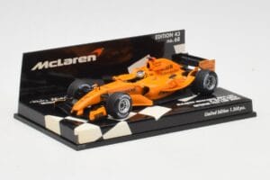 McLaren MP4/20 P. de la Rosa 2006 Minichamps 1:43 530064394 Kovina – slika 2 od 5