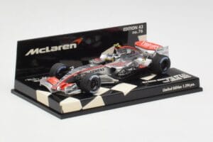 McLaren MP4-21 P. de la Rosa Test 2006 Minichamps 1:43 530064343 Kovina – slika 3 od 5