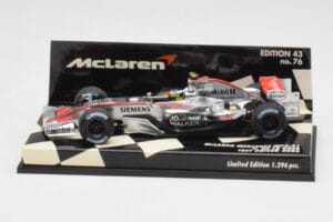 McLaren MP4-21 P. de la Rosa Test 2006 Minichamps 1:43 530064343 Kovina