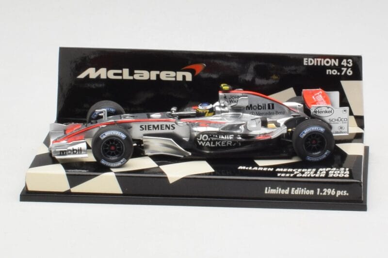 McLaren MP4-21 P. de la Rosa Test 2006 Minichamps 1:43 530064343 Kovina