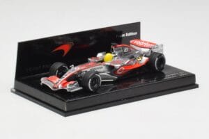 McLaren MP4-22 L. Hamilton F1 Showcar 2007 Minichamps 1:43 530074372 Kovina – slika 5 od 5