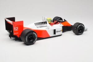 McLaren Honda MP4/4 Marlboro #12 A. Senna F1 World Champion 1988 Minichamps 1:12 540881212 Kovina – slika 2 od 6