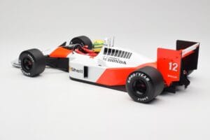 McLaren Honda MP4/4 Marlboro #12 A. Senna F1 World Champion 1988 Minichamps 1:12 540881212 Kovina – slika 5 od 6