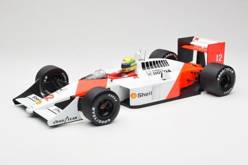 McLaren Honda MP4/4 Marlboro #12 A. Senna F1 World Champion 1988 Minichamps 1:12 540881212 Kovina