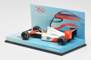 McLaren MP4/5 T. Sato Demonstration Run 2002 Minichamps 1:43 518020102 Kovina – slika 3 od 5