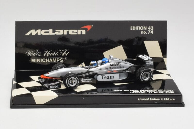 McLaren MP4/98T 2-Seater M. Hakkinen / E. Hakkinen F1 2000 Minichamps 1:43 McLaren MP4/98T 2-Seater M. Hakkinen / E. Hakkinen F1 2000 Minichamps 1:43 530984378 Kovina