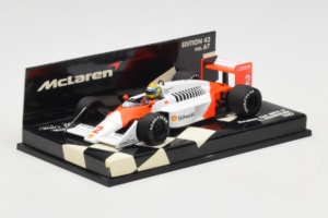McLaren MP4/3 TAG #12 S. Johansson F1 1987 Minichamps 1:43 530874302 Kovina – slika 2 od 4