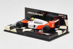 McLaren MP4/3 TAG #12 S. Johansson F1 1987 Minichamps 1:43 530874302 Kovina – slika 3 od 4