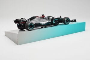 Mercedes AMG Petronas W11 #44 L. Hamilton Winner British GP 2020 Minichamps 1:18 113200444 Kovina – slika 3 od 7