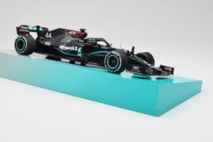 Mercedes AMG Petronas W11 #44 L. Hamilton Winner British GP 2020 Minichamps 1:18 113200444 Kovina – slika 4 od 7