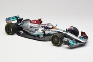 Mercedes AMG W13 E Performance Petronas #63 G. Russell Miami GP 2022 Minichamps 1:18 110220563 Kovina – slika 4 od 7