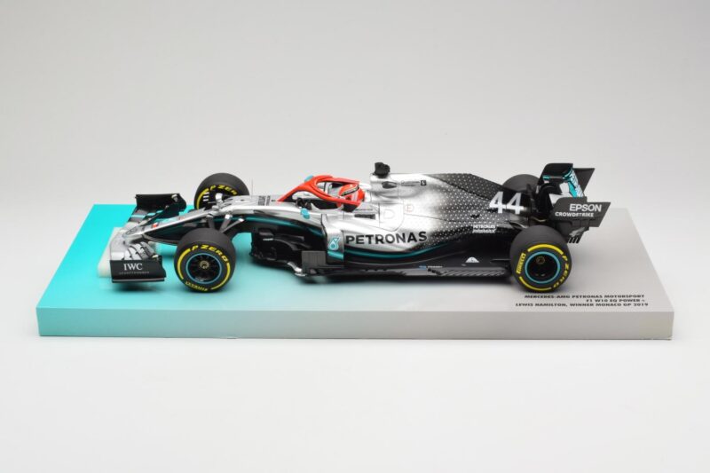 Mercedes AMG Petronas W10 EQ Power+ #44 L. Hamilton Monaco GP Winner 2019 Minichamps 1:18 113906644 Smola