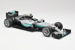 Mercedes AMG W07 #6 N. Rosberg Australia GP Winner 2016 Minichamps 1:18 110160006 Kovina – slika 4 od 7