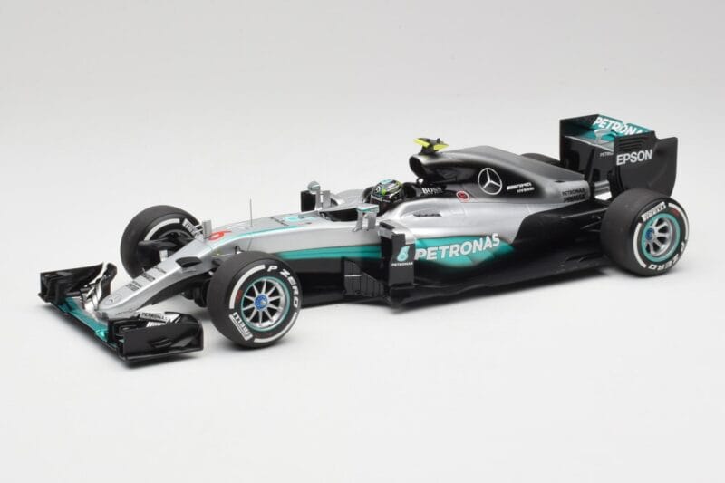 Mercedes AMG W07 #6 N. Rosberg Australia GP Winner 2016 Minichamps 1:18 110160006 Kovina