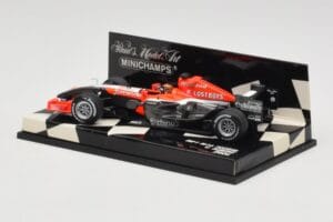 MF1 Toyota M16 #20 C. Albers F1 2006 Minichamps 1:43 400060019 Kovina – slika 3 od 5