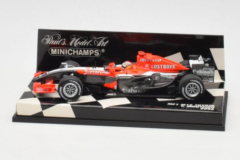 MF1 M16 Toyota #18 T. Monteiro F1 2006 Minichamps 1:43 400060018 Kovina