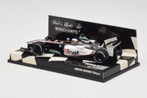 Minardi Cosworth PS03 #19 G. Bruni F1 2003 Minichamps 1:43 400030139 Kovina – slika 3 od 5
