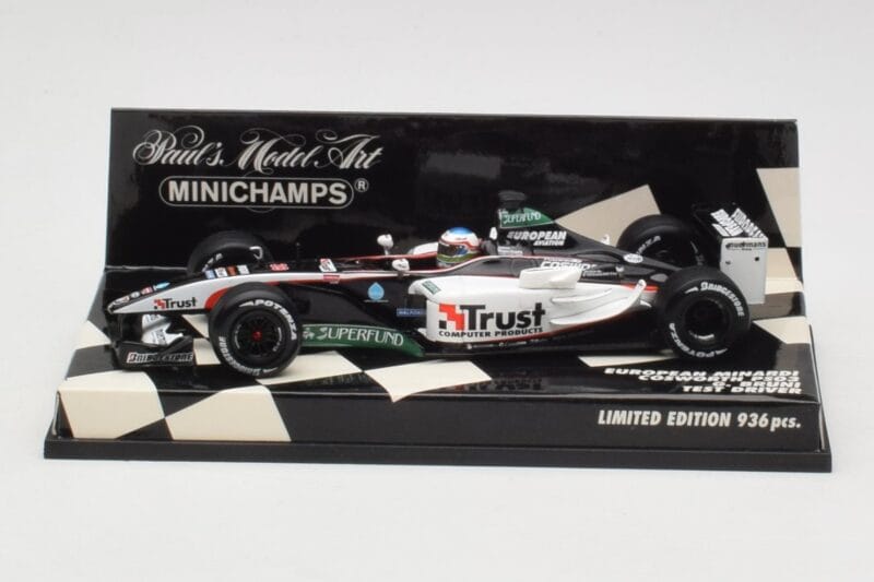 Minardi Cosworth PS03 #19 G. Bruni F1 2003 Minichamps 1:43 400030139 Kovina