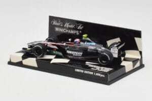 Minardi Cosworth PS03 M. Bobbi Test Car 2003 Minichamps 1:43 400030039 Kovina – slika 4 od 5