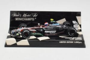 Minardi Cosworth PS03 M. Bobbi Test Car 2003 Minichamps 1:43 400030039 Kovina