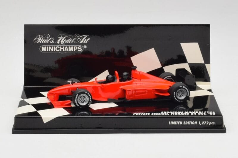 Minardi F1X2 Fiorano Test 2002 Minichamps 1:43 400020510 Kovina