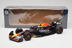 Red Bull Racing RB20 #11 S. Perez Bahrain GP 2024 Minichamps 1:18 110240111 Kovina – slika 7 od 7