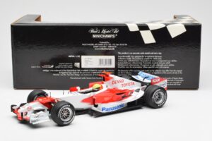 Panasonic Toyota Racing TF106 #8 R. Schumacher F1 2006 Minichamps 1:18 100060007 Kovina – slika 6 od 6