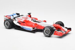 Toyota TF106 Panasonic Toyota Racing J. Trulli F1 Presentation 2006 Minichamps 1:18 AM59554H Kovina – slika 4 od 6