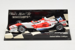 Toyota TF106 Panasonic #12 J. Trulli Panasonic Toyota Racing Showcar 2006 Minichamps 1:43 400060078 Kovina