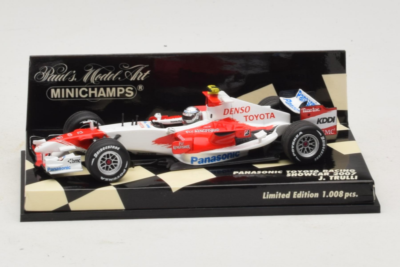 Toyota J. Trulli Panasonic Toyota Racing Showcar F1 2007 Minichamps 1:43 400070082 Kovina