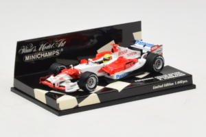 Toyota TF106 Panasonic #11 R. Schumacher Panasonic Toyota Racing Showcar 2006 Minichamps 1:43 400060077 Kovina – slika 2 od 5