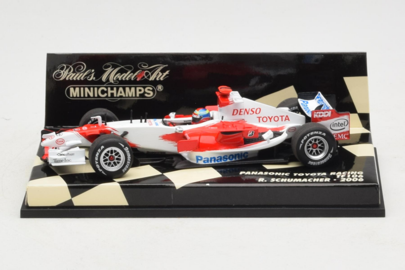 Toyota TF106 Panasonic #11 R. Schumacher Panasonic Toyota Racing 2006 Minichamps 1:43 400060007 Kovina