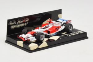 Toyota TF106 Panasonic #11 R. Schumacher Panasonic Toyota Racing 2006 Minichamps 1:43 400060007 Kovina – slika 2 od 5