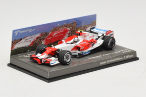 Toyota TF107 #12 J. Trulli Panasonic Toyota Racing Showcar F1 2007 Minichamps 1:43 AM60129 Kovina – slika 2 od 6