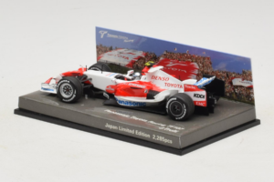 Toyota TF107 #12 J. Trulli Panasonic Toyota Racing Showcar F1 2007 Minichamps 1:43 AM60129 Kovina – slika 3 od 6